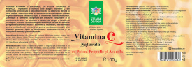 VITAMINA C NATURALA AMESTEC 100G - Img 2