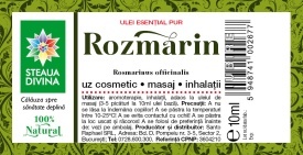 ULEI ESENTIAL DE ROZMARIN 10ML - Img 2