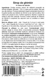 SIROP DE GHIMBIR CU MIERE 230ML - Img 3