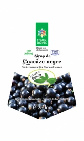 SIROP DE COACAZE NEGRE CU STEVIA 250ML - Img 2