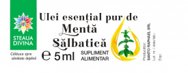 ULEI ESENTIAL DE MENTA SALBATICA 5ML - Img 2