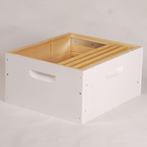Stupul Multietajat COMPLET (2xmagazie 3/4, 20 rame insarmate, hranitor, gratie hanemann) - Img 4