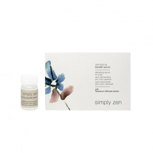 Serum detoxifiant pentru toate tipurile de par 12x5ml - Detoxifying Serum - Simply Zen