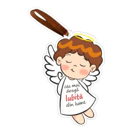 Cadou personalizat tip ingeras pentru iubita , simbol al iubirii