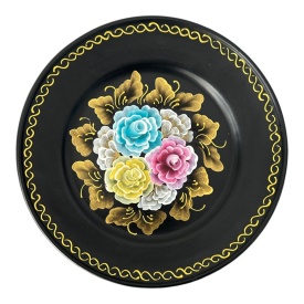 Farfurie ceramica mare pictata manual