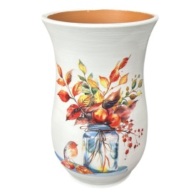 Vaza din ceramica, moderna, pentru flori