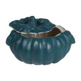 Oala in forma de dovleac, ceramica, pentru gatit la cuptor - Img 1