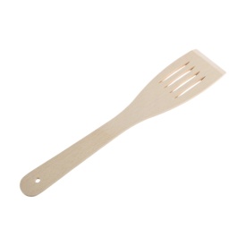 Paleta din lemn natural, 30 cm – ustensila rezistenta si ergonomica pentru gatit, ideala pentru amestecat si prajit