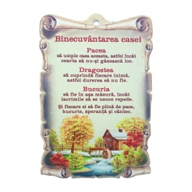 Aplica din ceramica - Binecuvantarea casei