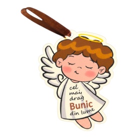 Cadou personalizat tip ingeras pentru bunic , simbol al iubirii