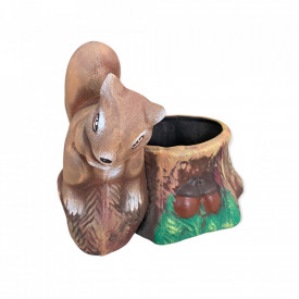 Ghiveci din ceramica - Veverita