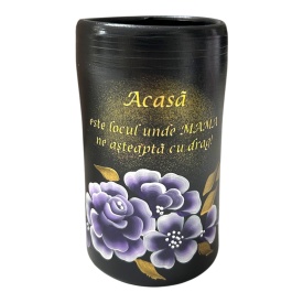 Vaza tip cilindru, cadou pentru mame