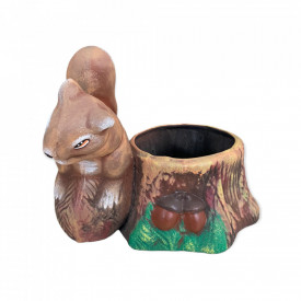 Ghiveci din ceramica - Veverita - Img 2