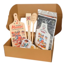 Set cadou unic pentru mama - cutie cadou premium cu produse alese pentru aniversari si ocazii speciale