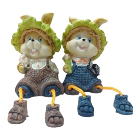 Set figurine decorative - Iepuras