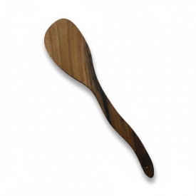 Paleta,spatula din lemn de nuc 28 cm, pentru gatit, lucrata manual,eco friendly – durabila si eleganta