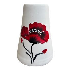 Vaza ceramica pictata