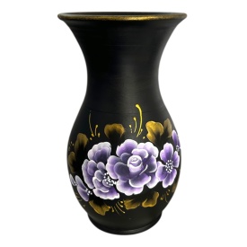 Vaza neagra pentru flori