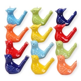 Fluier pasare din ceramica – Jucarie interactiva cu sunet de ciripit