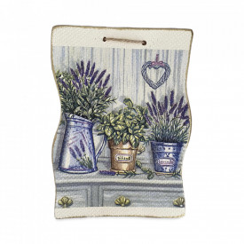 Tablou ceramic cu lavanda