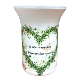 Cadou pentru nasi - vaza decorativa din ceramica