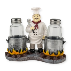 Oliviera 3 piese, bucatar, recipient sare si pier