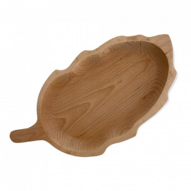 Platou tip frunza pentru servire