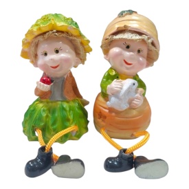 Set figurine decorative - Salata si morcov