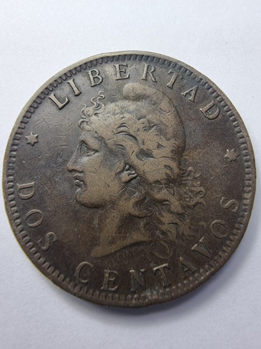 🪙 Argentina – 2 Centavos 1890