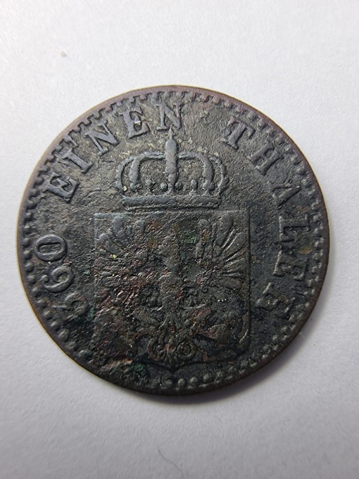 1 Pfennig 1865 – Prusia – Wilhelm I