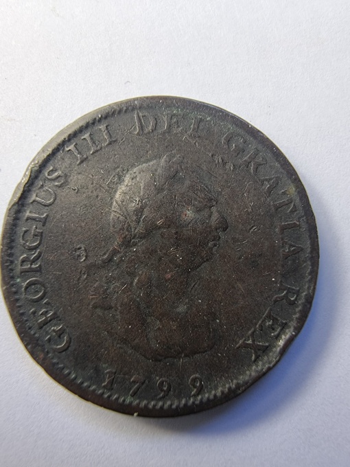 Farthing 1799 - GEORGE III - Anglia