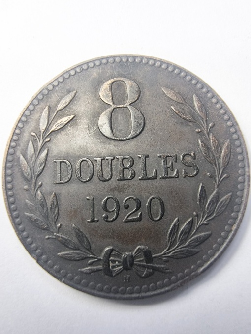 Guernsey - 8 Doubles 1920