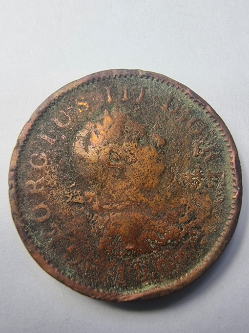 Marea Britanie - George III - Penny 1806