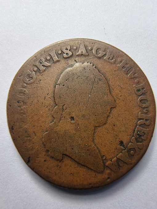 Monedă 1 Kreuzer 1790 – Joseph II – Sfântul Imperiu Roman / Dinastia Habsburgică