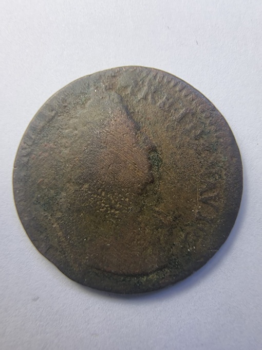 Monedă Franța – 1 Liard – Louis XVI ( 1643 - 1715 )