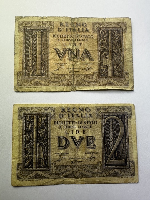Regatul Italiei - Regele Vittorio Emanuele III - 1/2 Lire 1939