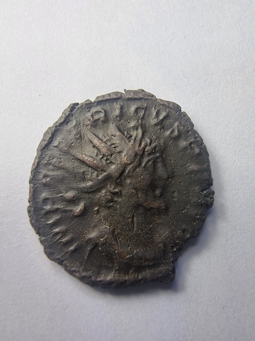 Moneda romană – Împăratul Tetricus I (Gallic Empire, 271–274 d.Hr.)