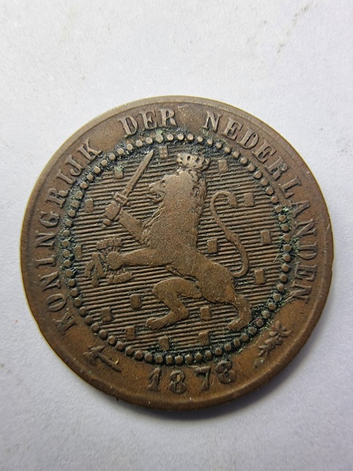 1 Cent 1878 – Olanda – Willem III