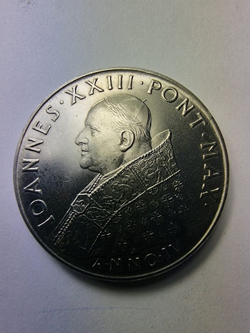 Vatican - 100 Lire 1962 Papa Ioan al XXIII-lea – Conciliul Vatican II - Comemorativa