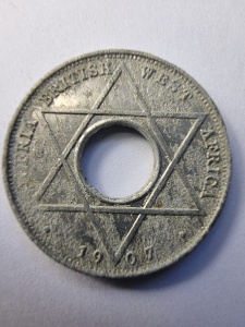 1/10 Penny 1907 - British West Africa - Img 1