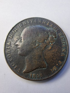 1/13 Shilling 1858 - State of Jersey - Victoria - Img 2