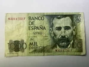 Bancnota Spania - 1000 Pesetas 1979