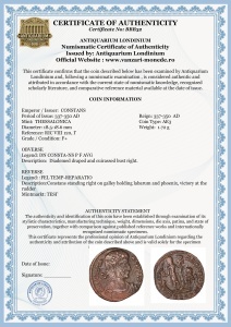 CONSTANS - AUGUSTUS ( 337-350 AD )- Moneda Antica Romana - Img 3
