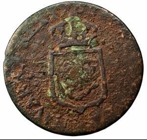 FRANTA - LOUIS XV - 1/2 SOL ( 1768-1774 ) - Img 2