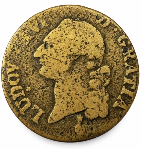 FRANTA - LOUIS XVI - 1 SOL 1791