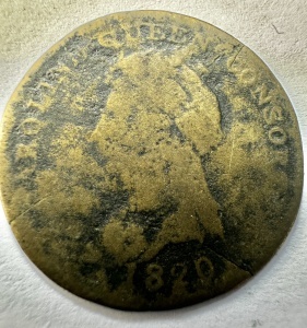Marea Britanie – Queen Caroline, Queen Consort ( GEORGE IV ) – JETON 1820