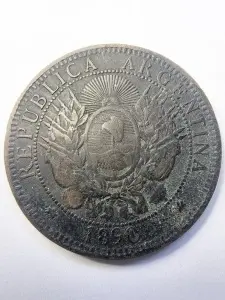 Moneda Argentina - 2 Centavos 1890