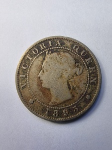 Moneda Coloniala - Half Penny 1893 - JAMAICA - Victoria - Img 2