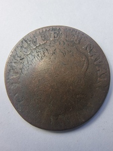 Monedă Franța – Louis XVI – 1 Sol (12 Deniers) – cca. 1774–1792 - Img 2