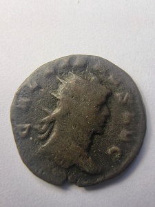 Moneda romană autentică – Împăratul Gallienus (260–268 d.Hr.) 🟣 - Img 1